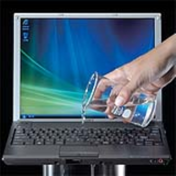 A waterproof laptop