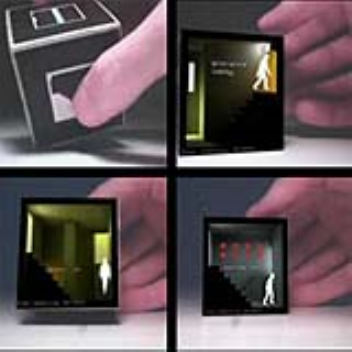 A game where you try to lead a man to the exit
