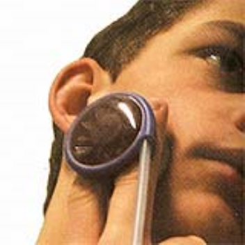 A dry razor which uses the energy of tap water as a power source