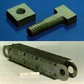 Fibre reinforced bolts for high temperature applications