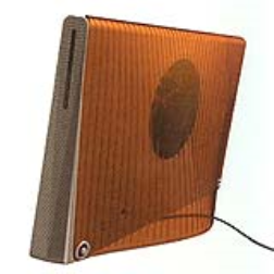 A flexible covering is folded to form a back and becomes a support to keep it upright