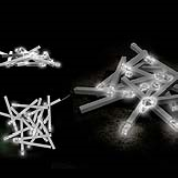 Magnetic matchsticks light by induction