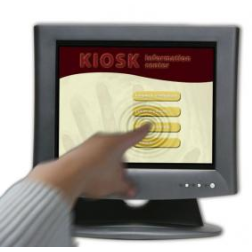 Touchscreens that touch back are done by creating the perception of pressing buttons
