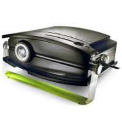 Reduce the amount of seperate systems by incorporating a DVD into a video projector