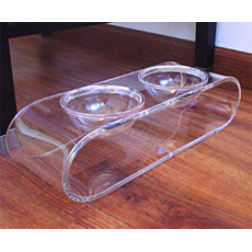 transparent pet bowls